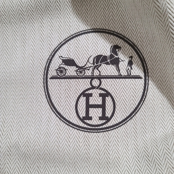 Hermes Drawstring bag Pouch - Picture 4 of 4